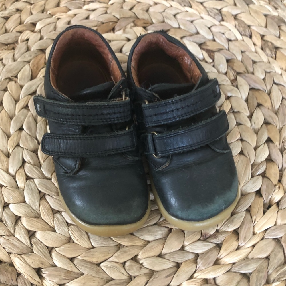 Bobux Port Black i-walks toddler shoes size 23